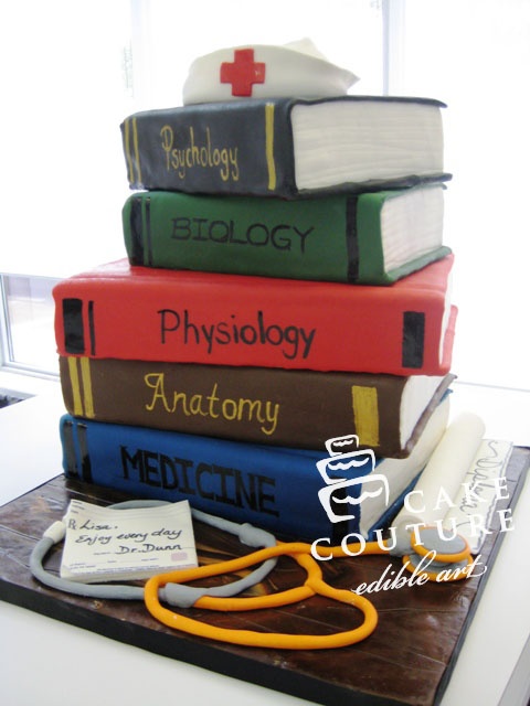 Medical School Graduation Cake