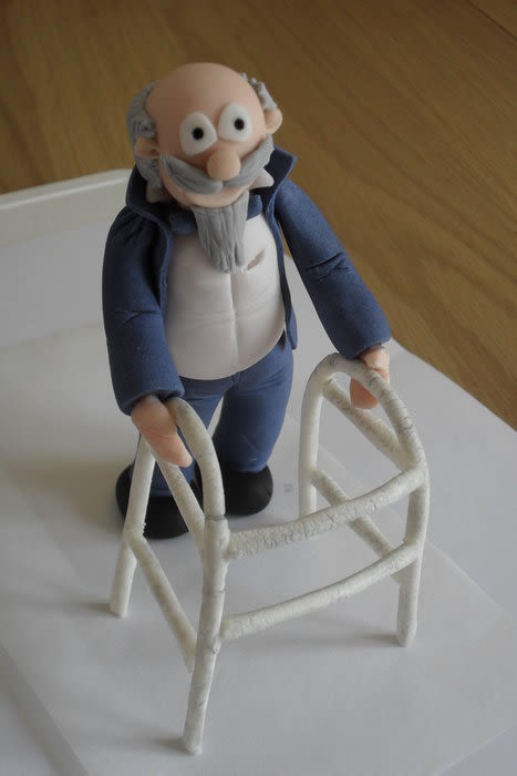 Old Man Cake Topper