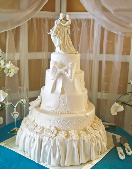 Simply Sweet Wedding Cake