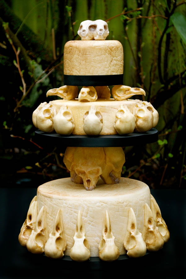 Skull Wedding Cake