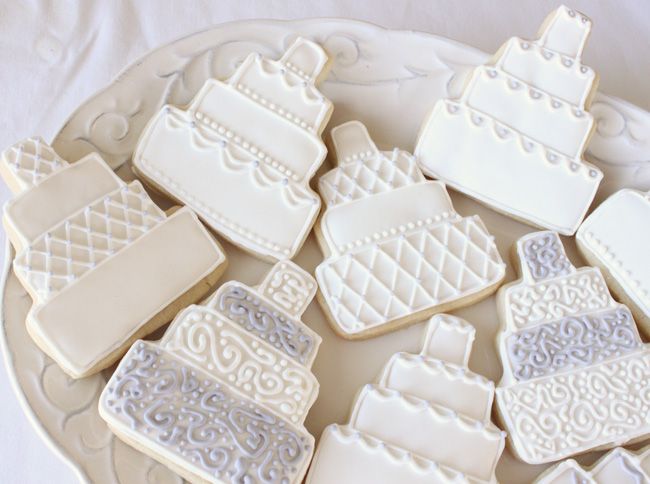 Sugar Cookie Wedding Cakes