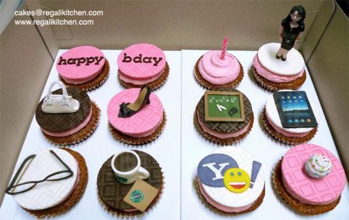 Teacher Birthday Cupcakes