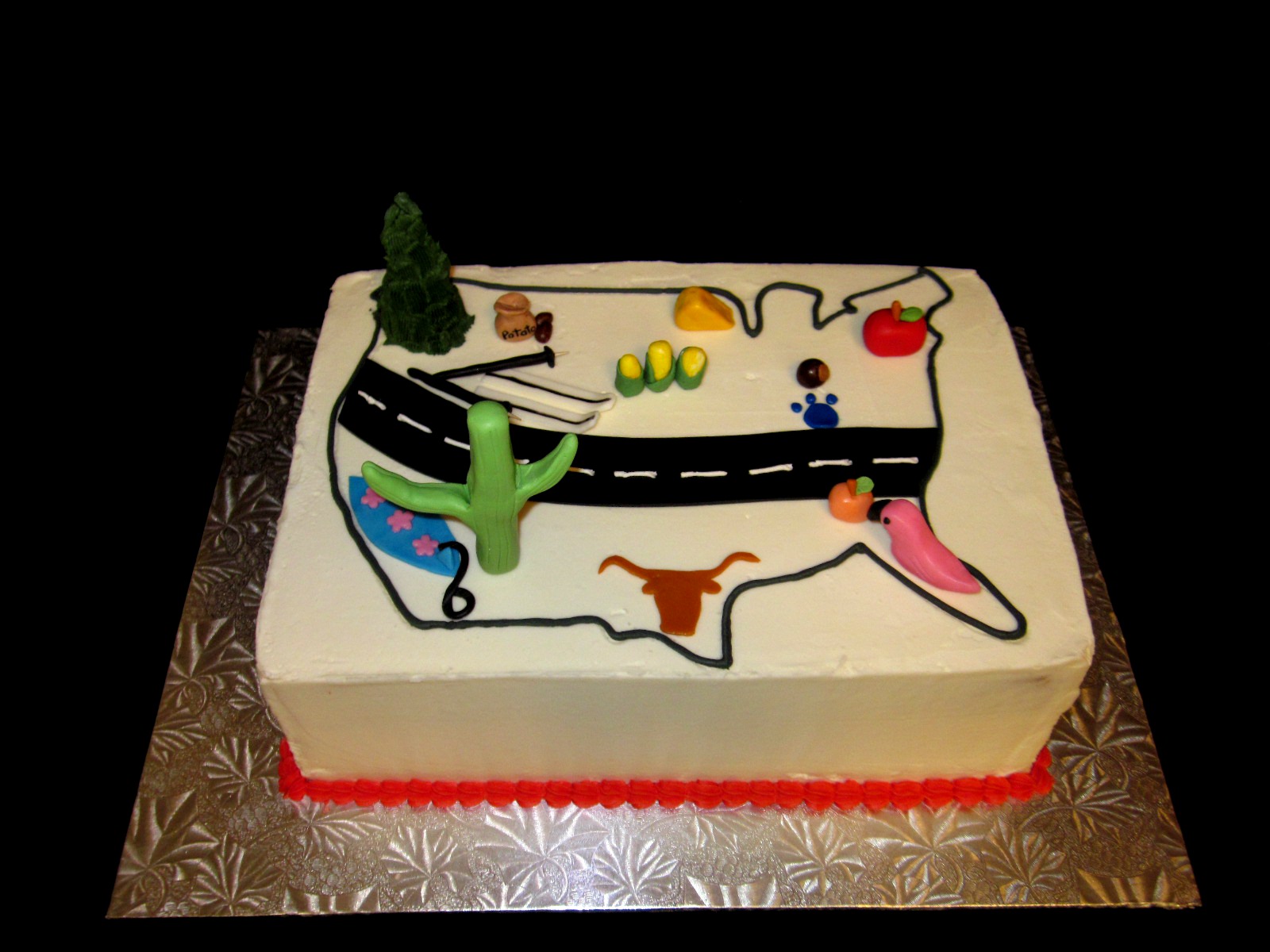 United States Birthday Cake