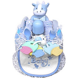 1 Tier Diaper Cake Boy