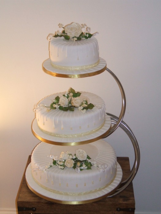 3 Tier Wedding Cake