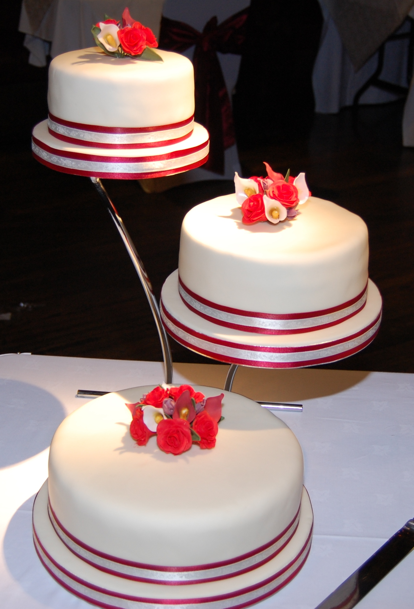 3 Tier Wedding Cake