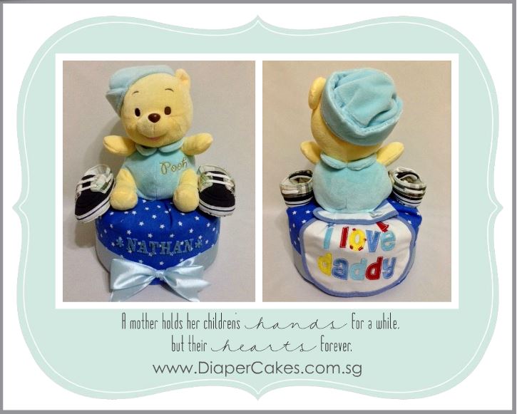 Baby Blue Winnie The Pooh