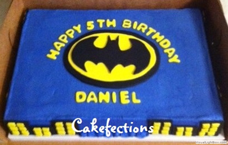 Batman Sheet Cake