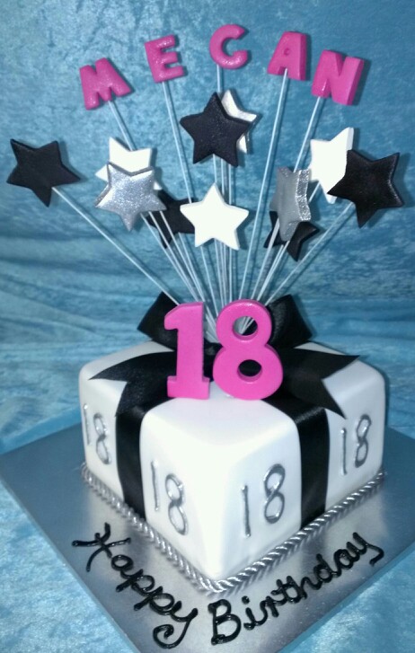 Boys 18th Birthday Cake