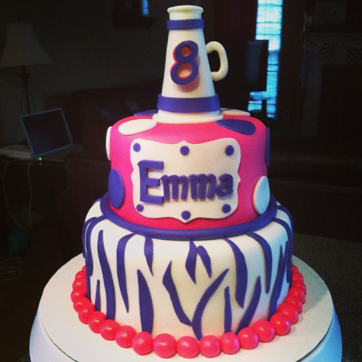 Cheerleading Birthday Cake Ideas