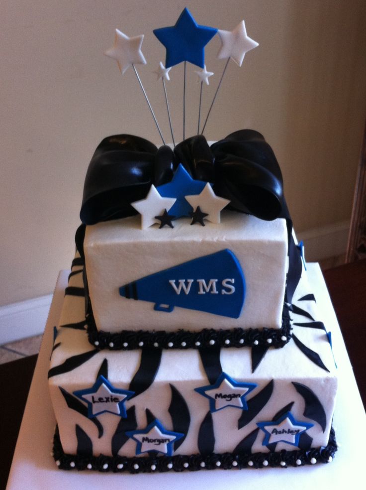 Cheerleading Cake