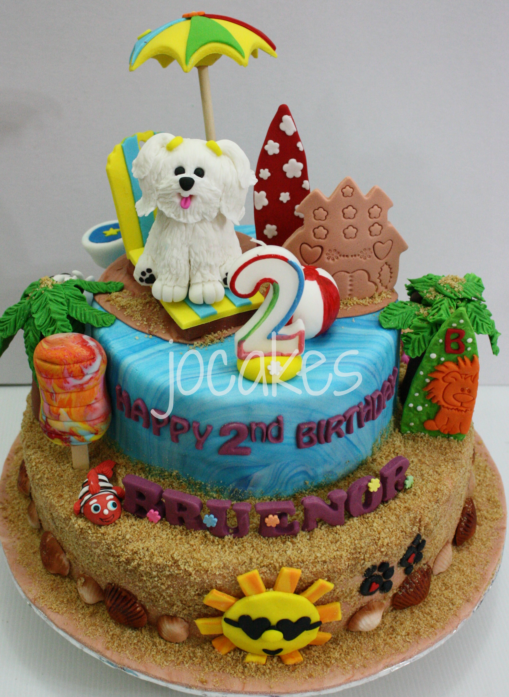 Dog Birthday Cake