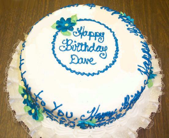 Happy Birthday Dave Cake