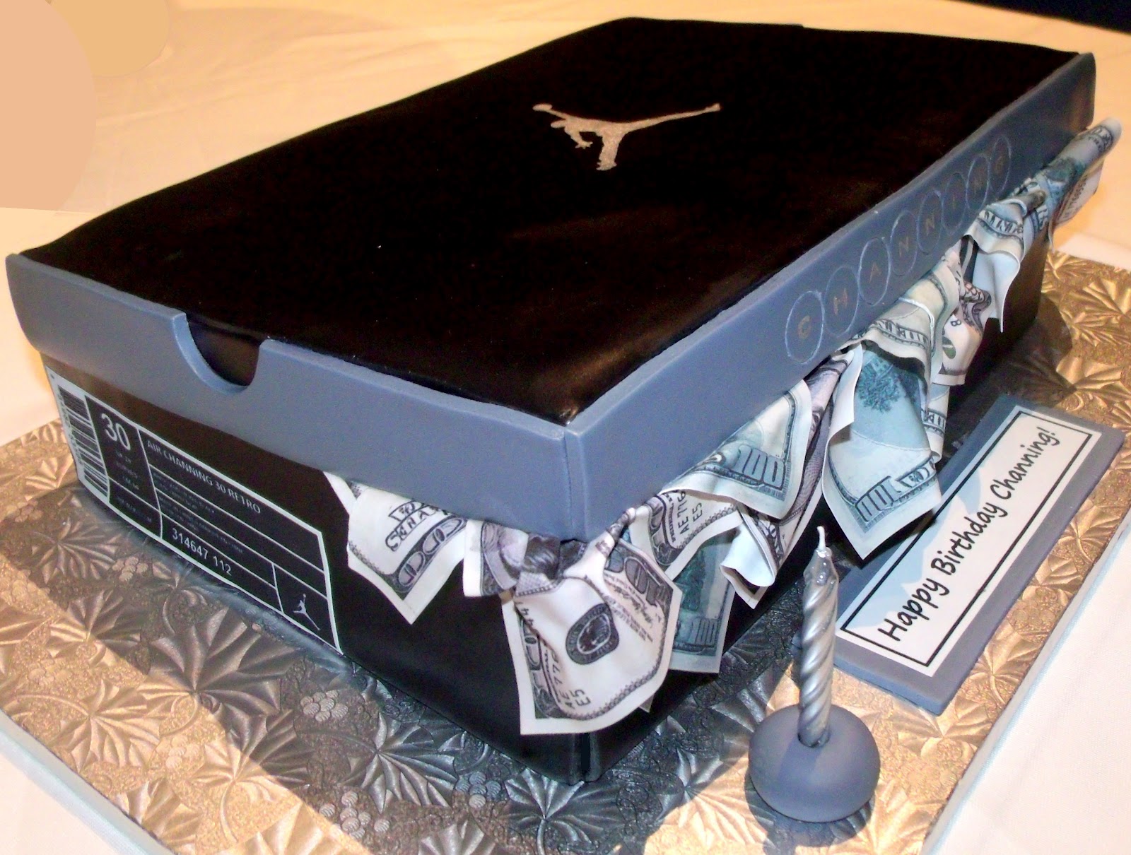 Jordan Shoe Box Birthday Cake