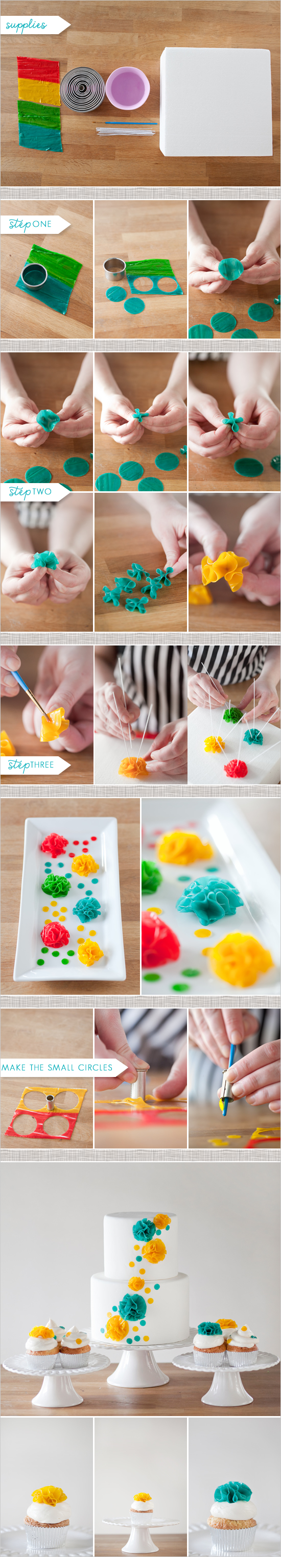 Make Cake Flowers