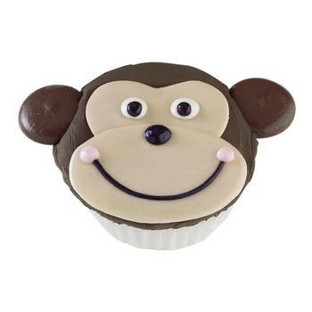 Monkey Face Cupcakes