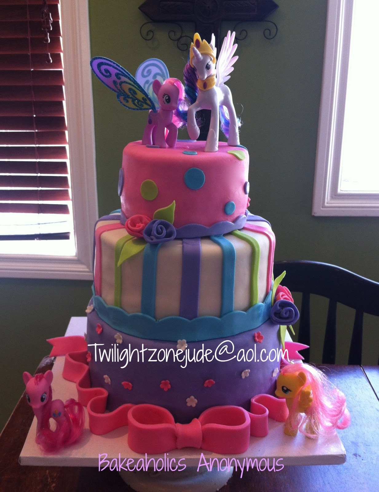 10 Photos of My Little Pony Birthday Cakes For Older Girls