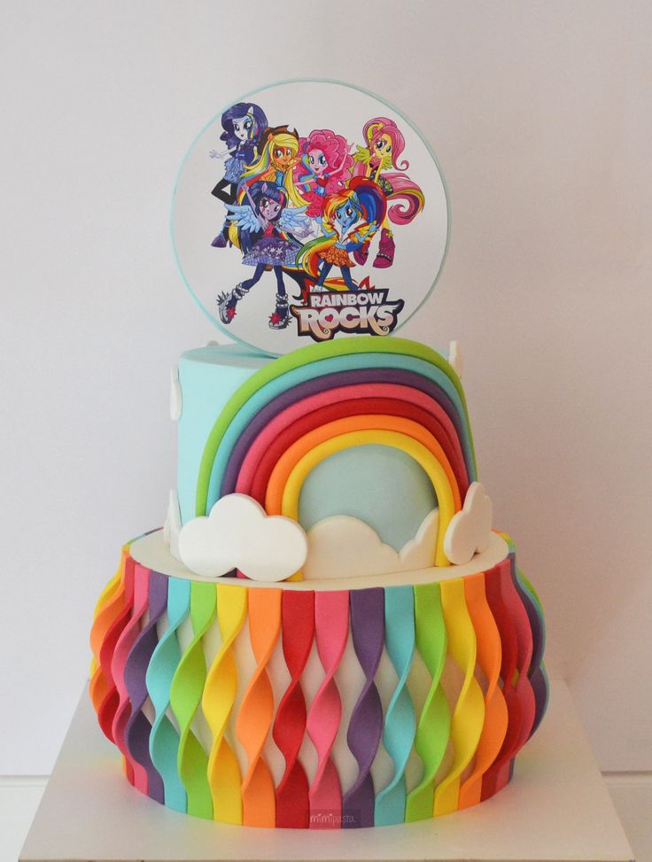 My Little Pony Equestria Girls Cake