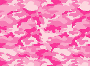 Pink Camouflage Sheet Cake