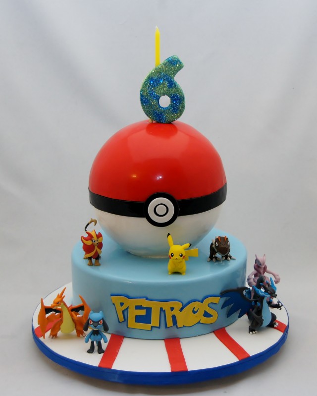 Pokemon Birthday Cake