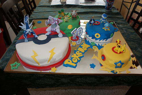 Pokemon Birthday Cake