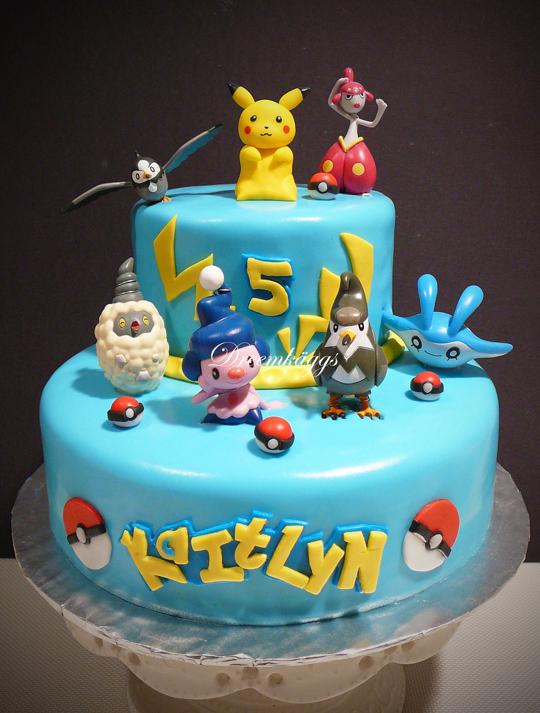 Pokemon Birthday Cake