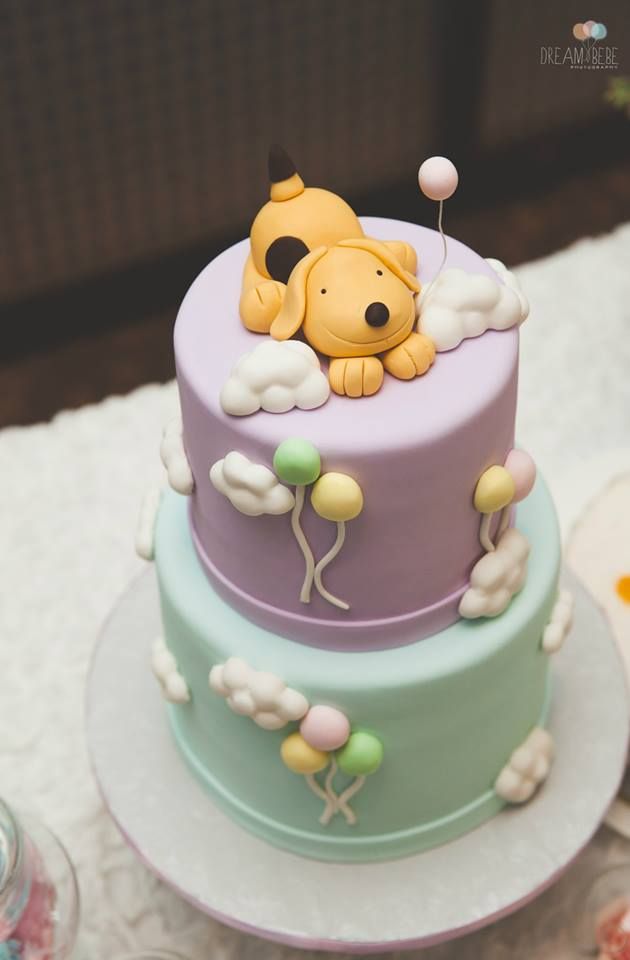 Puppy Dog Birthday Cake