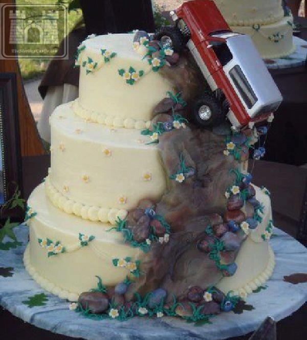 Redneck Mudding Wedding Cakes