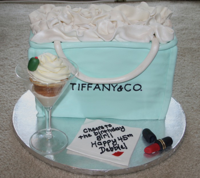 Tiffany and Co. Cake