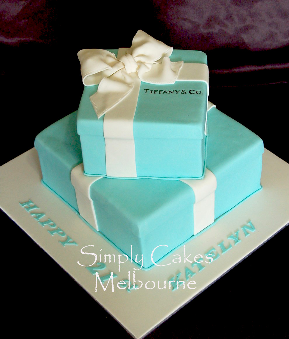 Two Tier Tiffany Cake Box