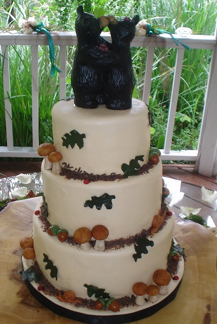 Woods Y Wedding Cake Toppers