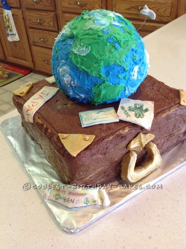 Around the World Birthday Cake Ideas