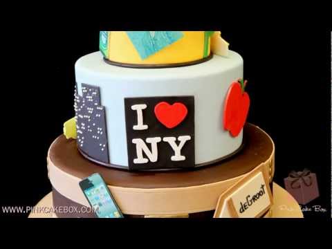 Around the World Birthday Cake