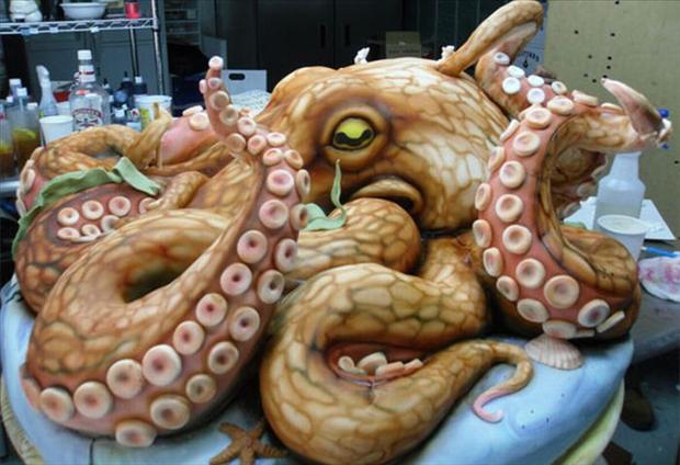 Awesome Octopus Cake