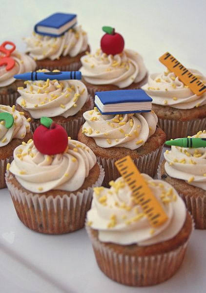 Back to School Cupcake Ideas