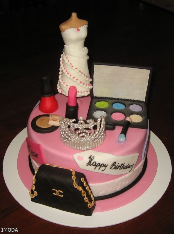 Fashion Birthday Cake