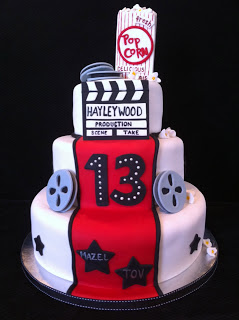 Hollywood Bat Mitzvah Cake