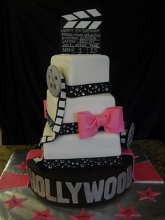 Hollywood Themed Cake