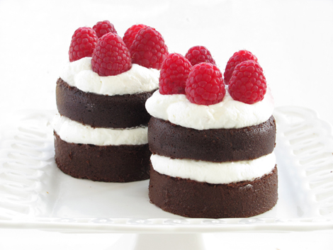 Mini Chocolate Cake Desserts