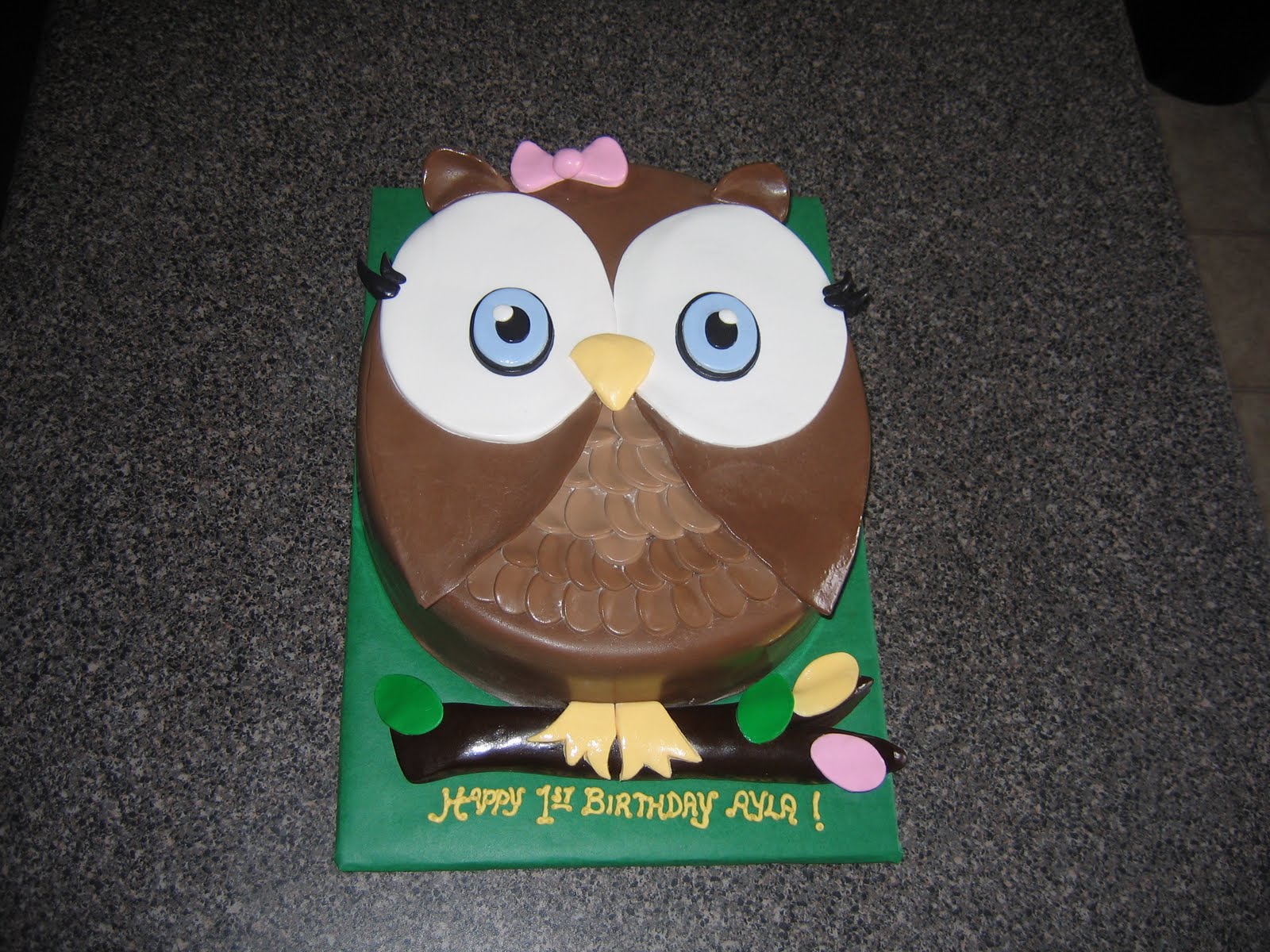 Owl Birthday Cake Ideas