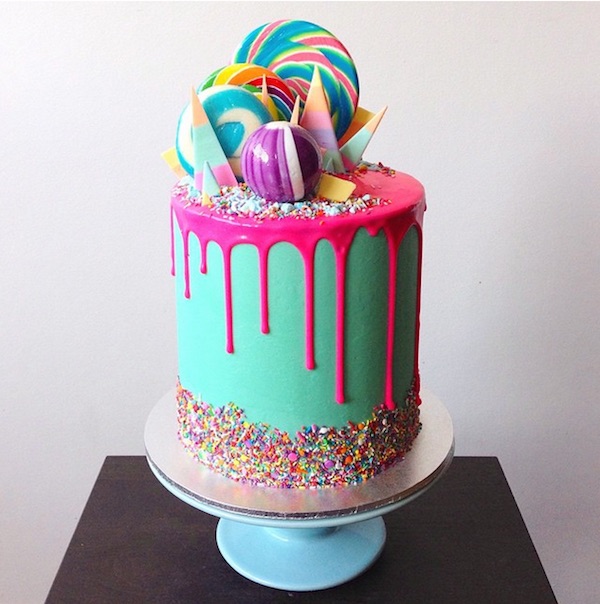 Rainbow Birthday Cake Chocolate