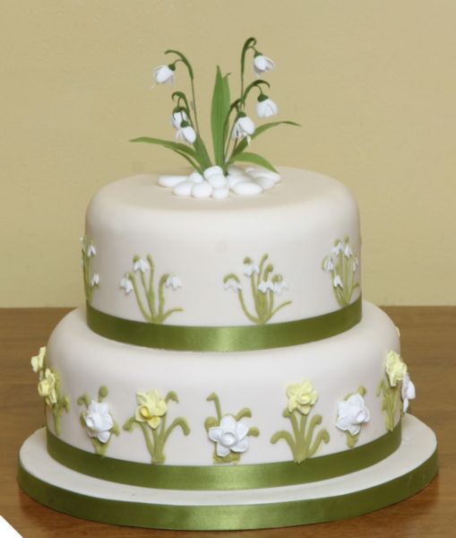 Spring Wedding Cake