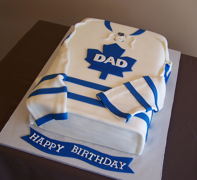 Toronto Maple Leafs Jersey Cake