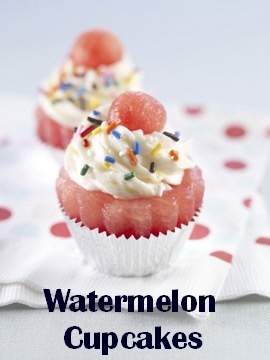 Watermelon Cupcakes Recipe