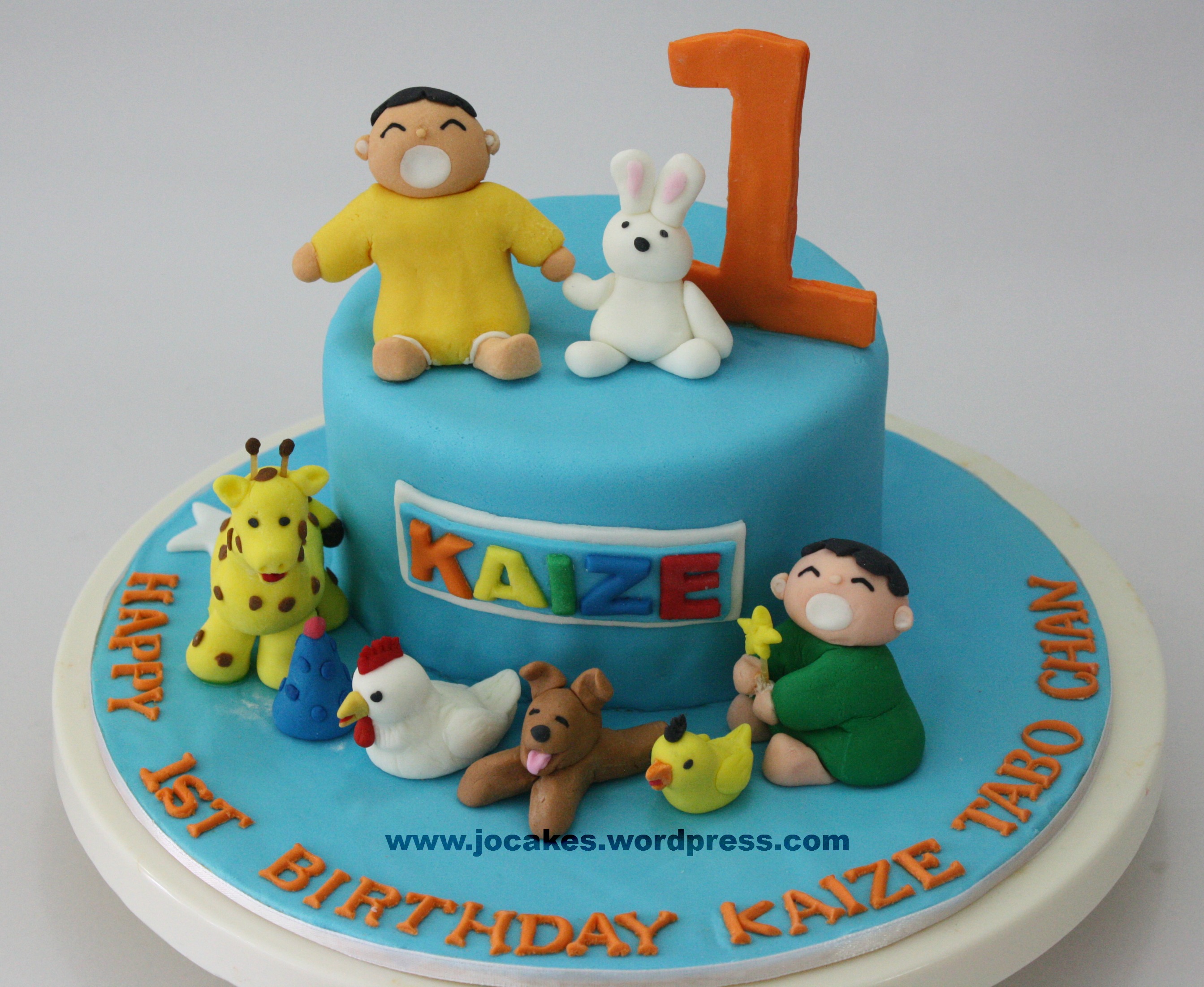 1 Year Old Boy Cake