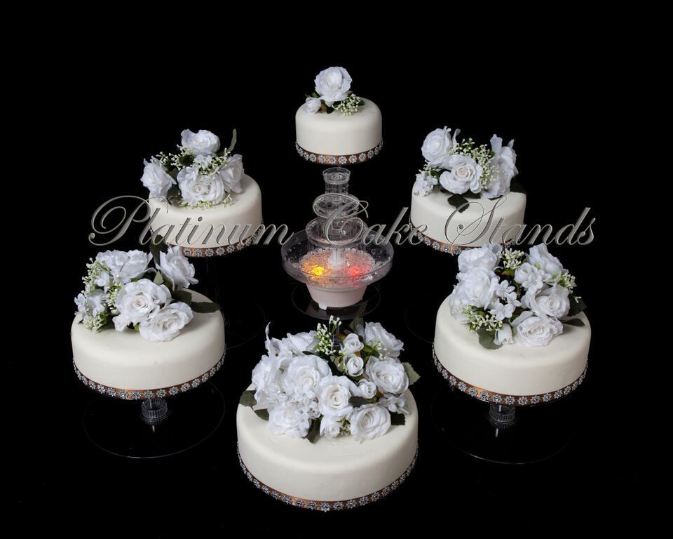 6 Tier Cascade Wedding Cake Stand