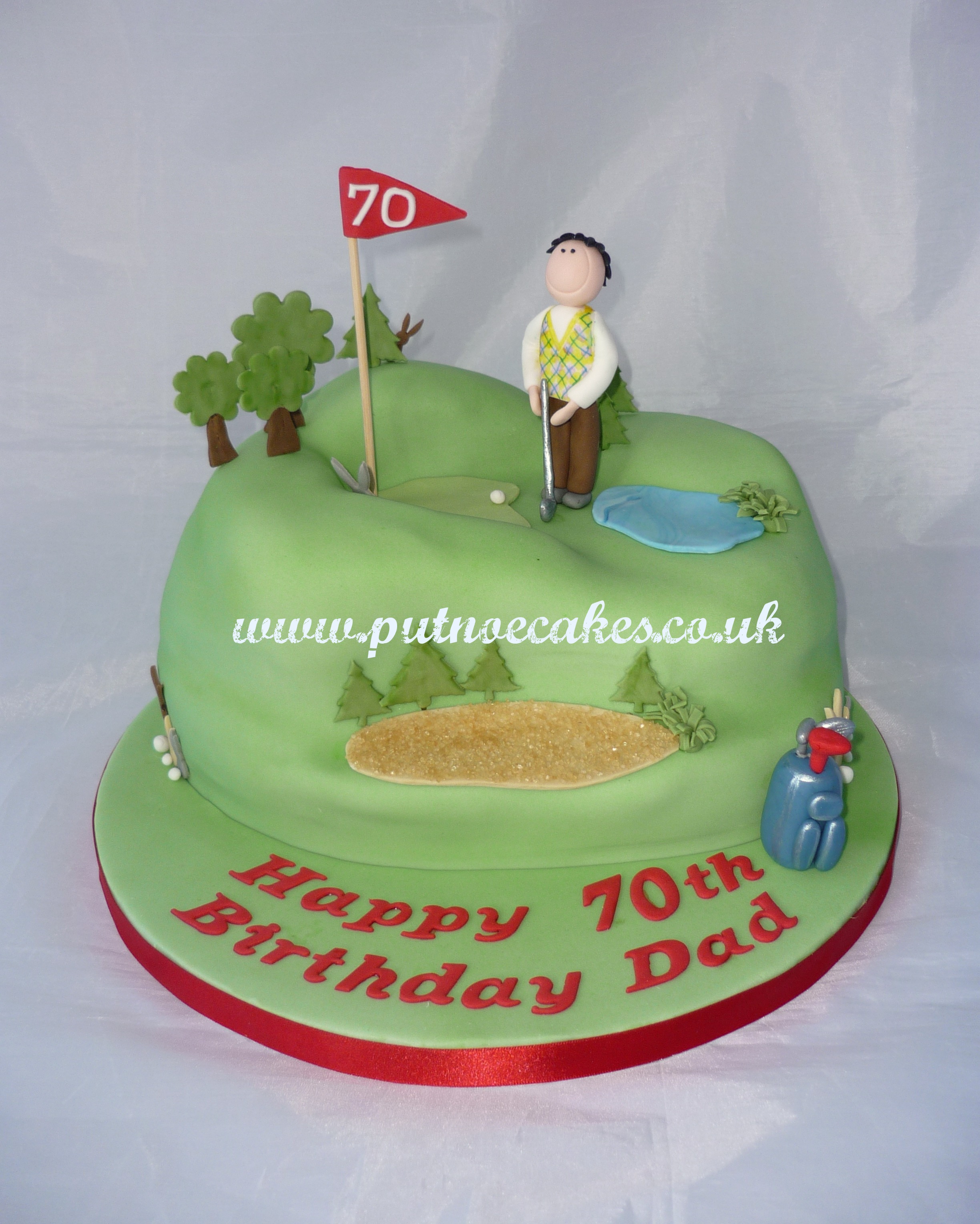 70th Birthday Cake Ideas