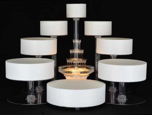 8 Tier Cascade Wedding Cake Stand