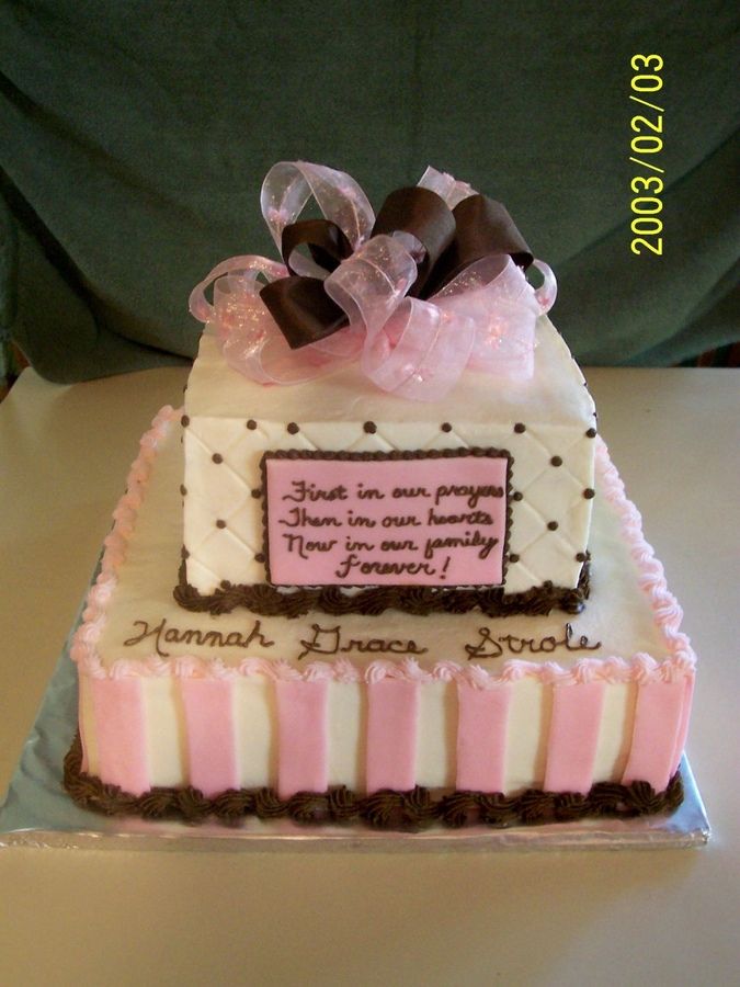 Adoption Cake Ideas