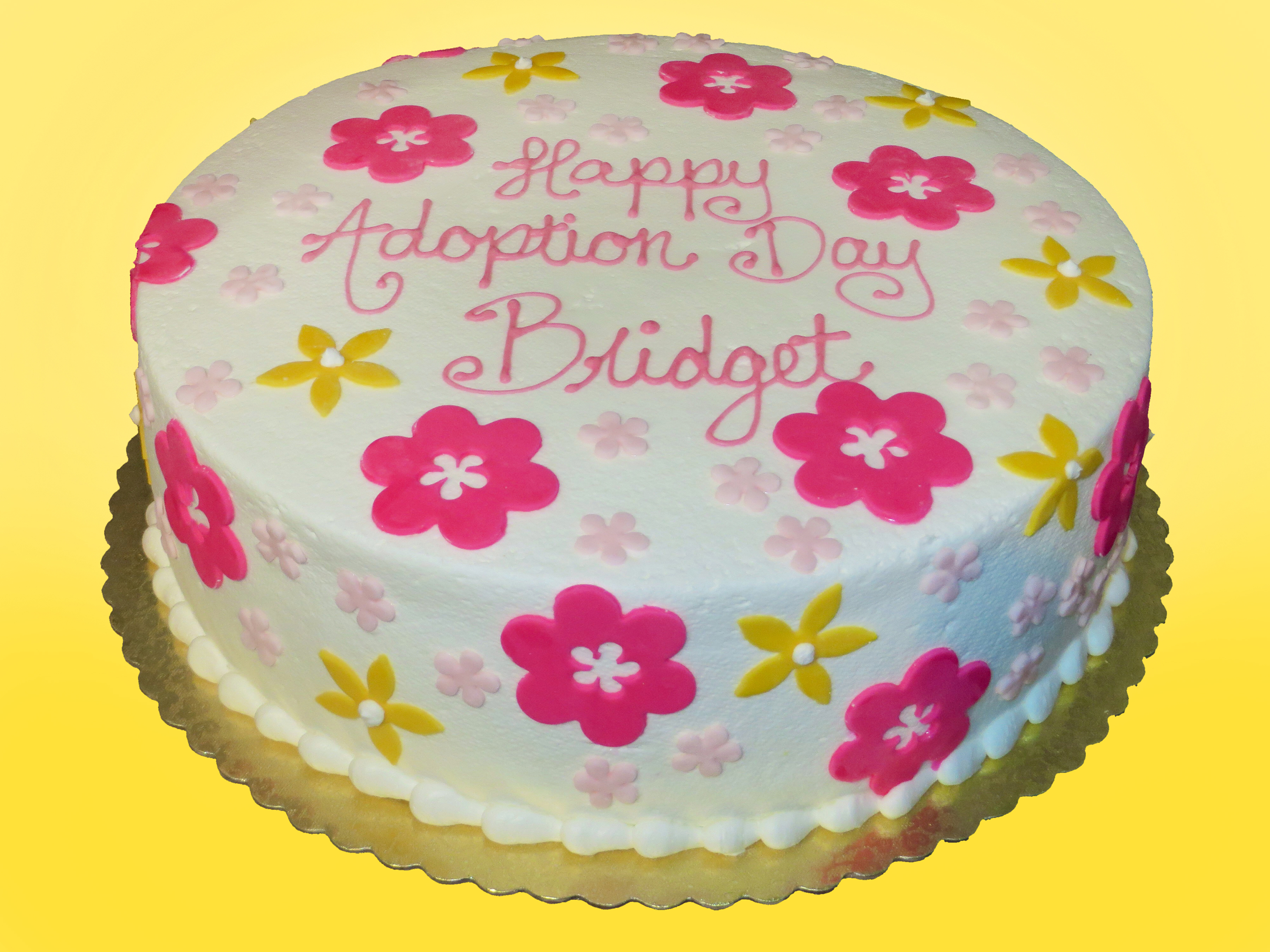 Adoption Cake